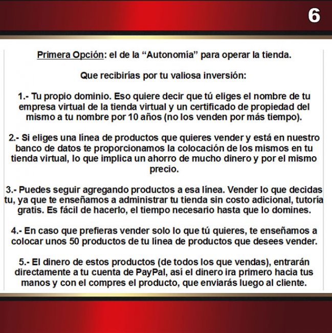 Primera Opcion: 1